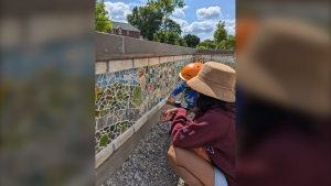 Lorne Avenue Park is home to London’s newest public art display