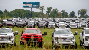 Recall issued for 38,000 GM vehicles in Canada over software safety glitch