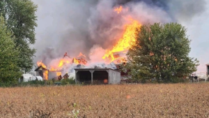 Barn destroyed in Listowel area blaze