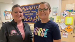 ‘Full circle moment’; childhood cancer survivors now working as pediatric oncology nurses at Children’s Hospital