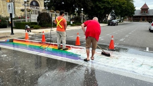 ‘Hate has no room in Petrolia’; mayor sends a strong message after weekend vandalism