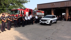 First Responders in St. Thomas, Ont. hold 9/11 remembrance ceremony