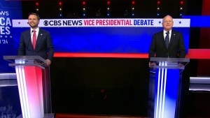 Vice-presidential debate replay: JD Vance and Tim Walz clash