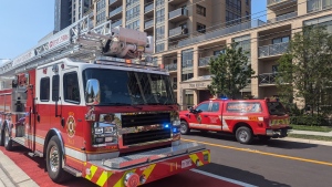 Several sent to hospital after King Street apartment fire