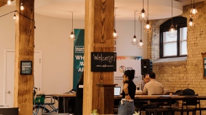 Despite record high office vacancy rates, this coworking space is flourishing