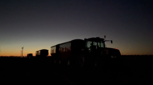 ‘Harvest comes first’: Ontario farmers log extra hours and work into the night during fall grain harvest