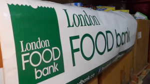 London Food Bank Thanksgiving drive focuses on young people in need