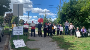 ACORN holds rally to call out a landlord they say is Ontario’s biggest ‘renovictor’