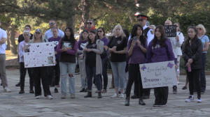 ‘The focus needs to be the failings of the system’; victims of violence against women speak out at rally