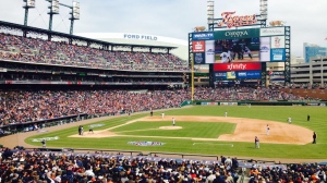 Lambton students work alongside Detroit Tigers and Red Wings