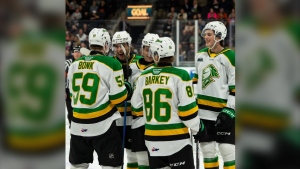 Last minute goal gives London Knights third straight win