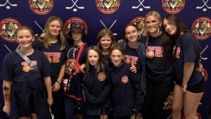 ‘Panther Day’; St. Thomas celebrates growing girls hockey association