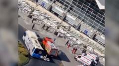 Watch: Aftermath of Serbia railway station roof collapse