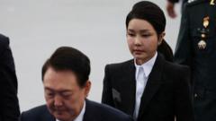 South Korean president sorry for controversies surrounding wife