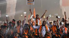 Modi’s party set to return to power in India’s richest state