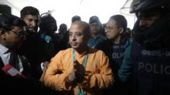 India and Bangladesh spar over Hindu monk’s arrest