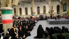 Iran’s supreme leader says enemies will receive ‘crushing response’