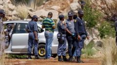 South Africa cuts supplies to thousands of illegal miners hiding underground