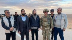 US military flies freed captive Travis Timmerman out of Syria