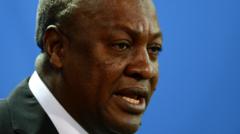 Comeback victory confirmed for Ghana’s John Mahama
