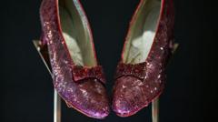 Dorothy’s ruby slippers to be auctioned off