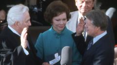 Watch the moment Carter took his presidential oath