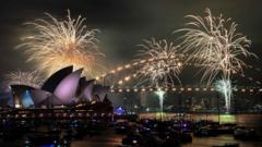 Watch: New Zealand and Australia new year celebrations