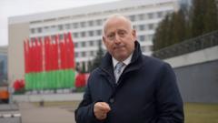 ‘The leader faces no serious challenge’ – Steve Rosenberg in Belarus