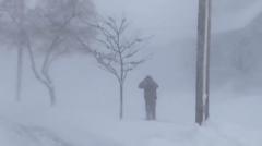 Watch: Snow blankets parts of New York and Nebraska