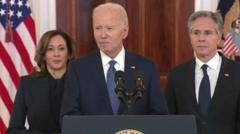 Joe Biden hails Israel and Hamas ceasefire deal