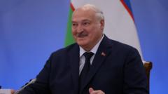 Belarus ruler claims landslide in ‘sham’ election