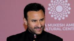 Man detained over knife attack on Bollywood actor