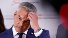 Austria’s chancellor to quit as coalition talks collapse