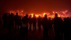 Watch: Tourists warned to stay away from Mount Etna lava