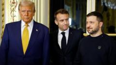 Trump says Starmer and Macron ‘haven’t done anything’ to end Ukraine war