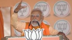 Modi’s BJP wins big in high-stakes Delhi election