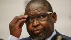 South Africa’s finance minister fails to unveil budget after tax row