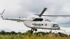 Several dead after UN helicopter shot at in South Sudan