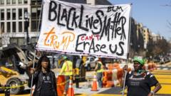 Black Lives Matter Plaza demolished in Washington DC