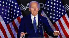 Watch: Biden attacks Trump in first speech since leaving White House