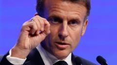 Macron warns the West could lose credibility over Ukraine and Gaza wars