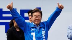 How political chaos helped forge South Korea’s presidential frontrunner