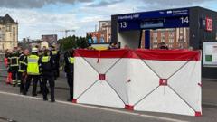 Eighteen injured in Hamburg knife attack as woman arrested