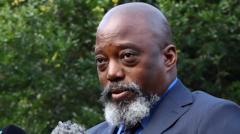 Ex-DR Congo president returns from self-imposed exile, party says