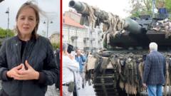 Watch: German troops permanently sent to Lithuania’s eastern border