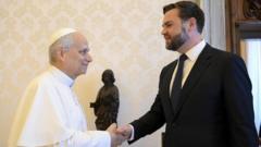 Pope Leo XIV holds Vatican talks with JD Vance
