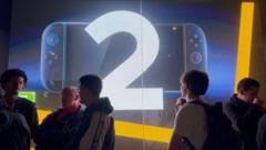 Fans queue overnight for the launch of the Nintendo Switch 2