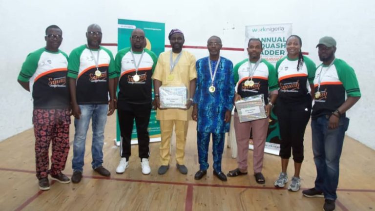 Squash Glory: Sesan Asani Claims Top Spot at Lagos Country Club