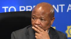 SA police minister suspended over organised crime allegations