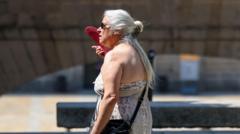 Spain and England record hottest June as heatwave grips Europe